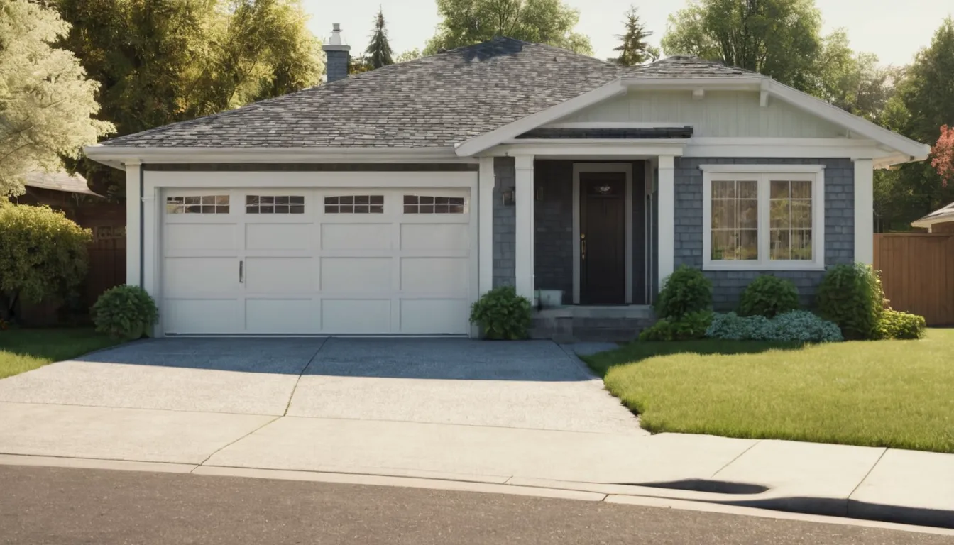 Frame house with an attached garage door in Painesville